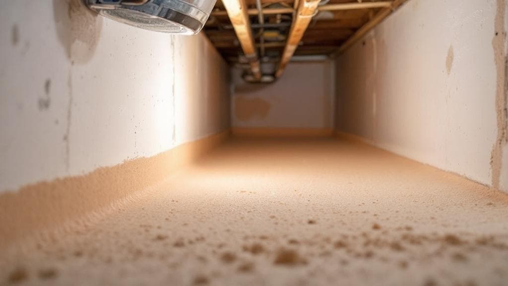 Crawl Space Spray Foam in Columbus, performed by Columbus Spray Foam Pros